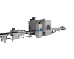 Автоматическая покрасочная линия методом распыления с участком сушки ЛКМ для УФ-отверждаемых ЛКМ. Модель SAS-UV-1300 LINE