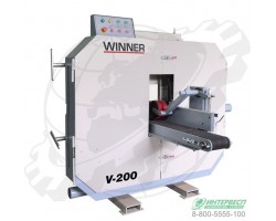 Горизонтальный ленточно-делительный 2-пильный станок WINNER V-200