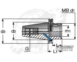 SKB-MB Конический хвостовик SKB с MB соединением
