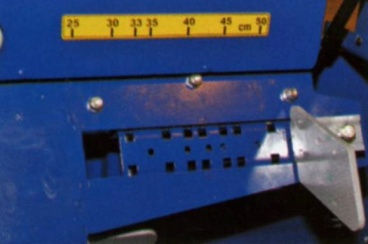 Процессор для производства дров RCA-400 JOY, ограничитель вылета бревна